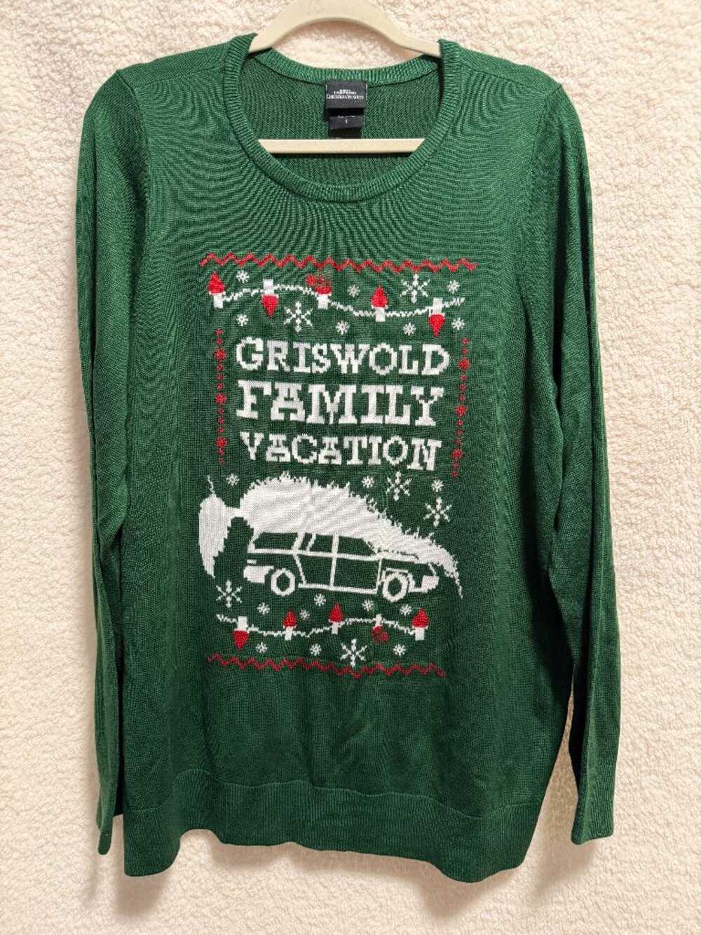 TORRID Griswold Family Vacation Christmas Sweater Size 1X 14/16 1 NEW NWOT
